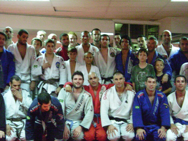 gruppo Stage Royce Gracie Barcelona summer 2009
